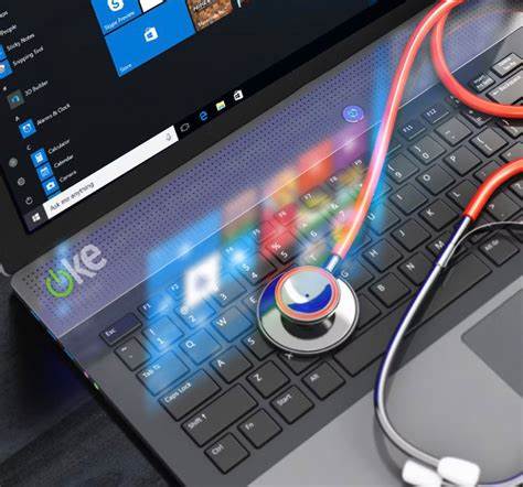 Person using laptop